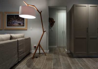 Storage in Olifants Retreat living room